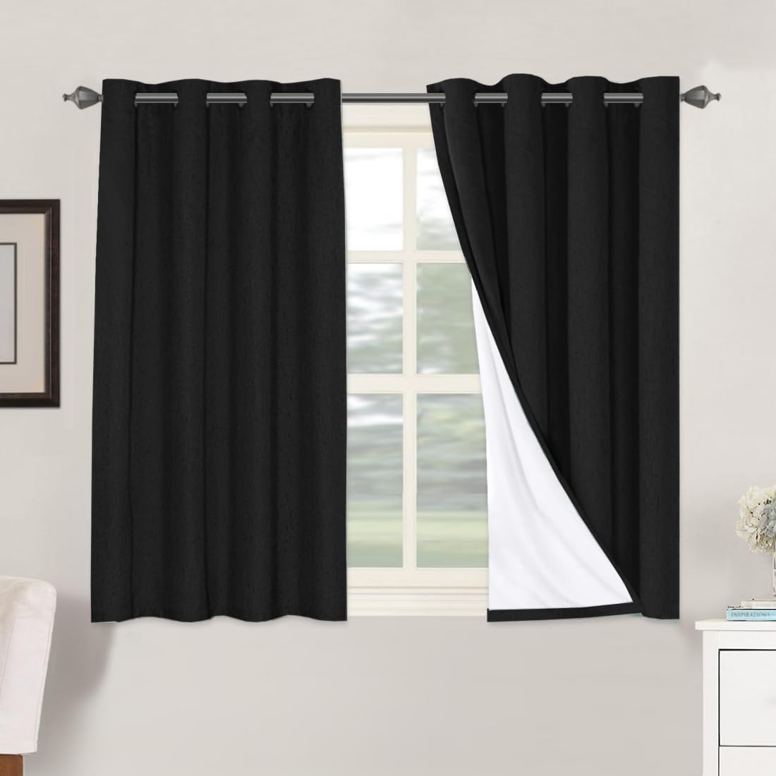 LUNARA™ 100% Blackout Linen Curtains
