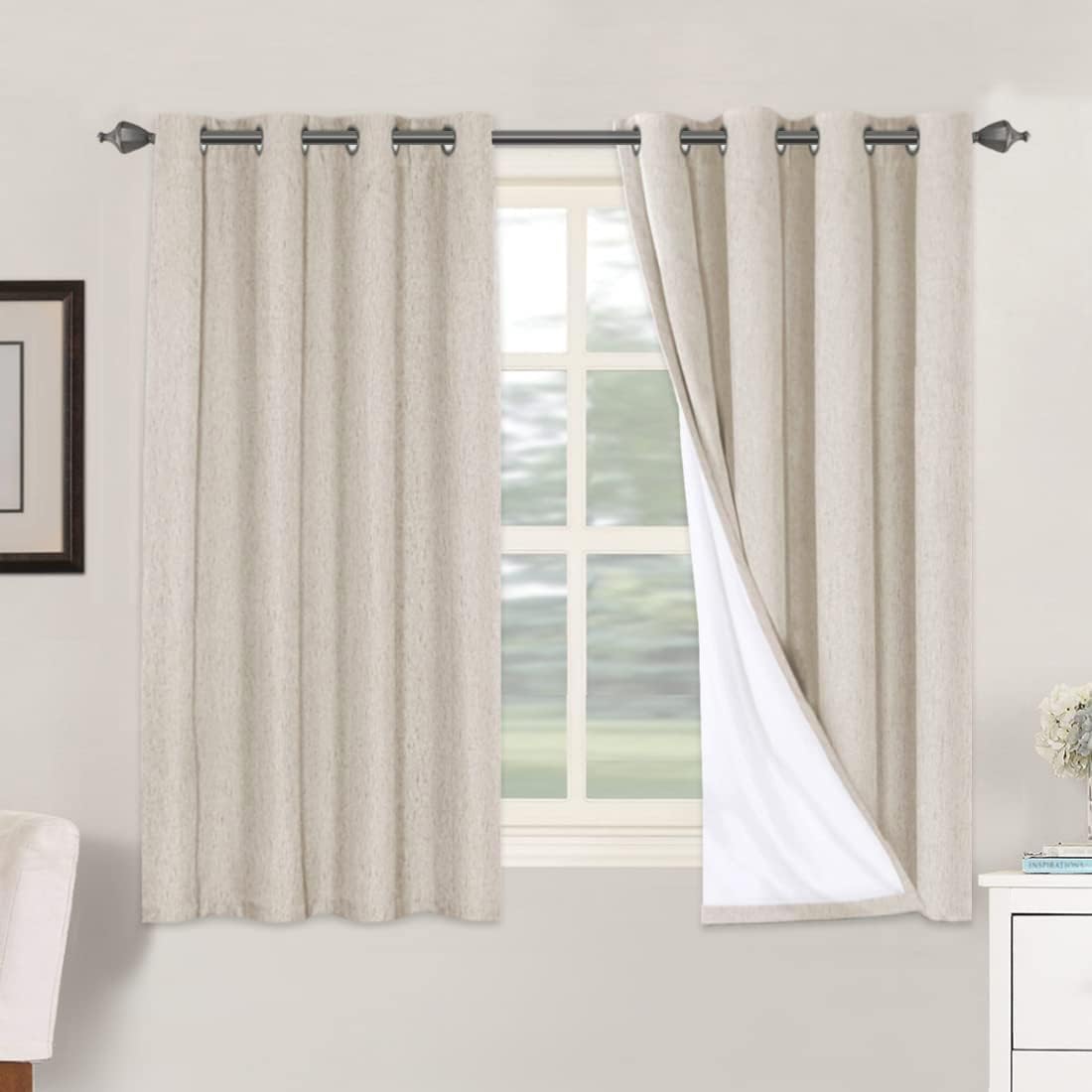 LUNARA™ 100% Blackout Linen Curtains