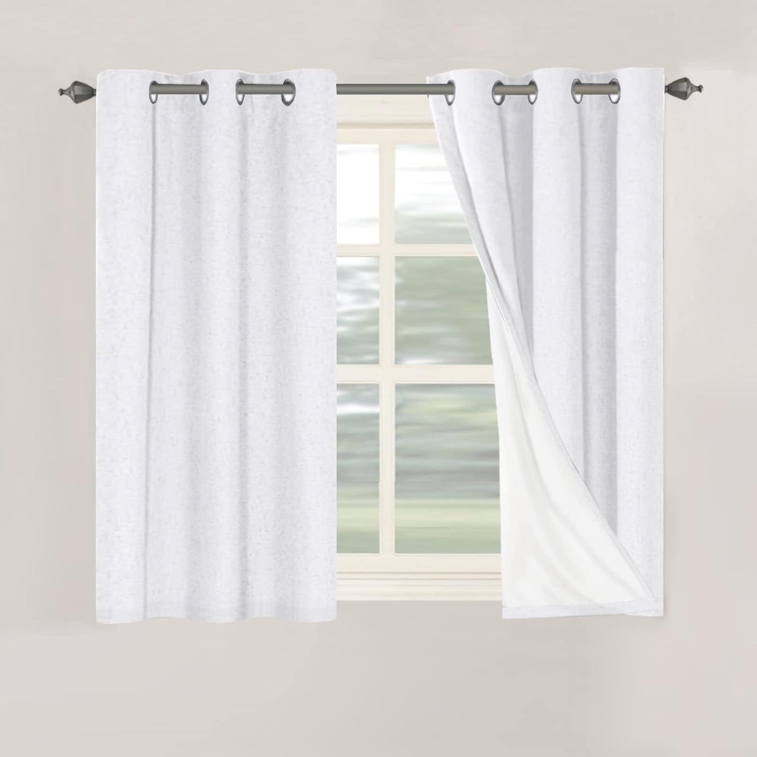 LUNARA™ 100% Blackout Linen Curtains
