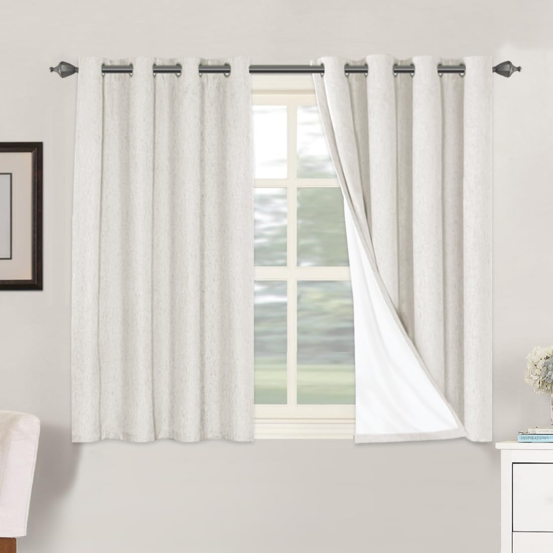 LUNARA™ 100% Blackout Linen Curtains