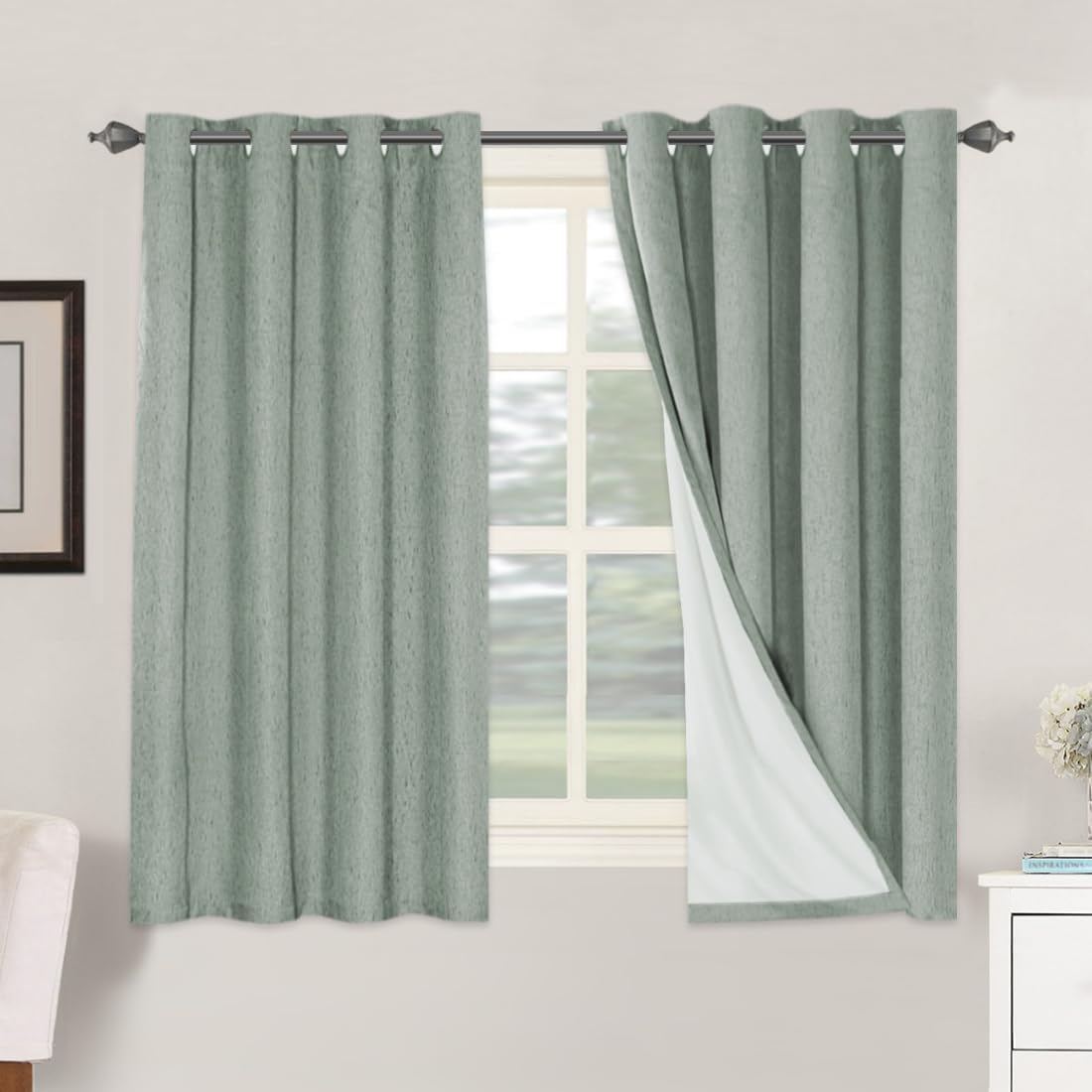 LUNARA™ 100% Blackout Linen Curtains