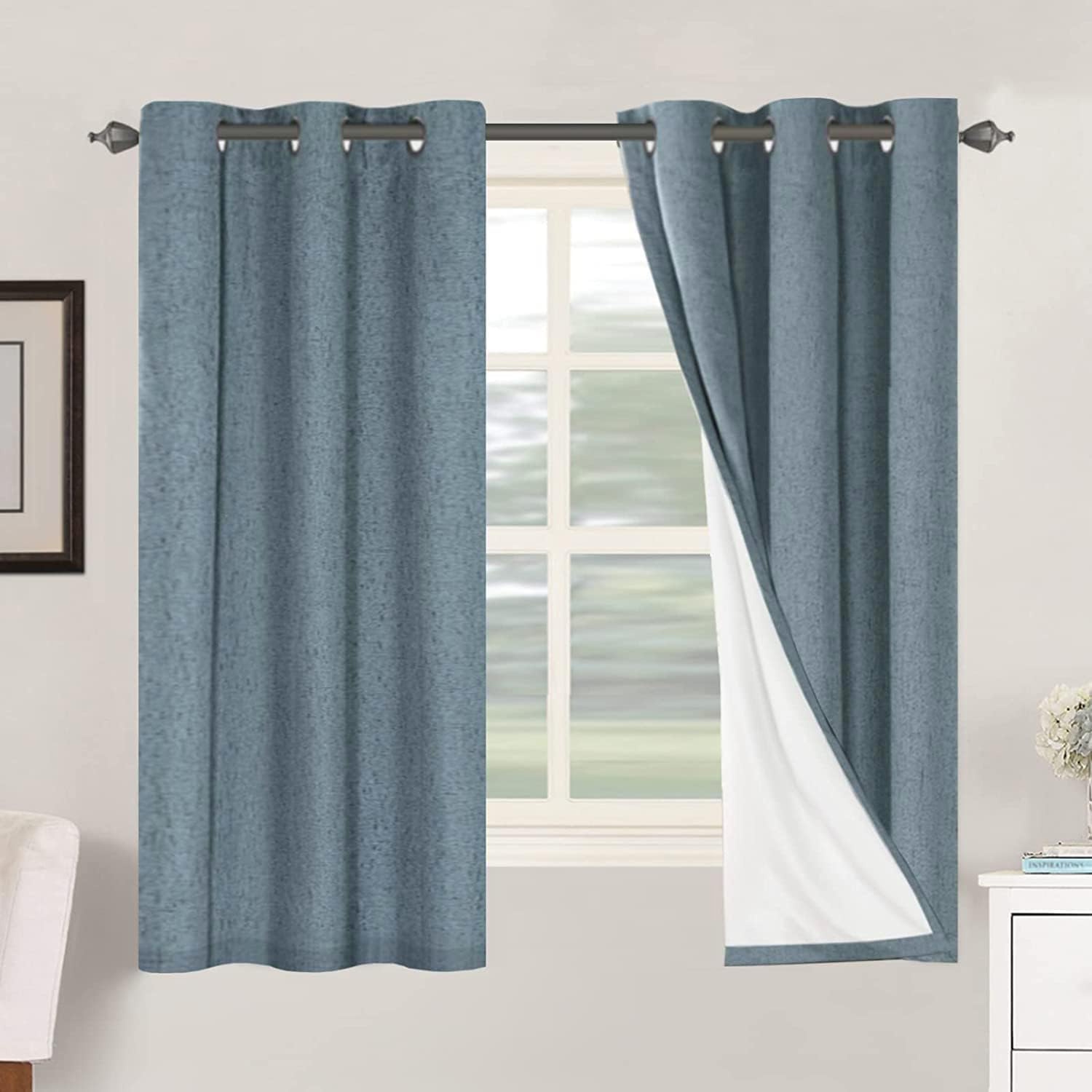 LUNARA™ 100% Blackout Linen Curtains