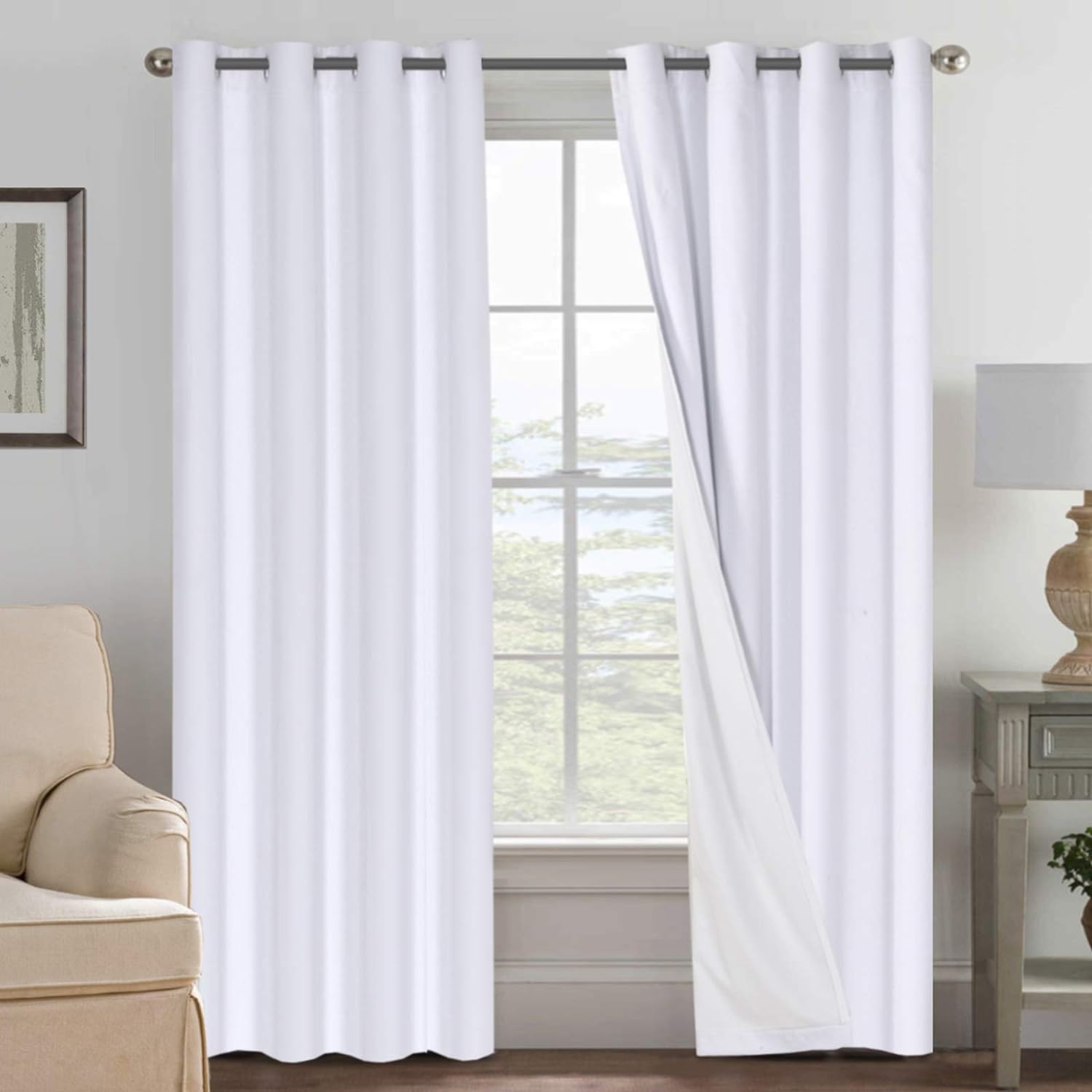 LUNARA™ 100% Blackout Linen Curtains