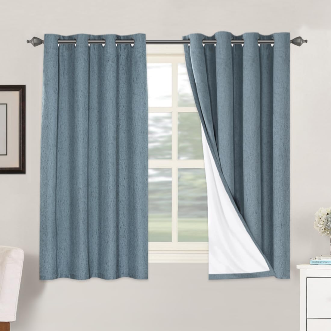 LUNARA™ 100% Blackout Linen Curtains