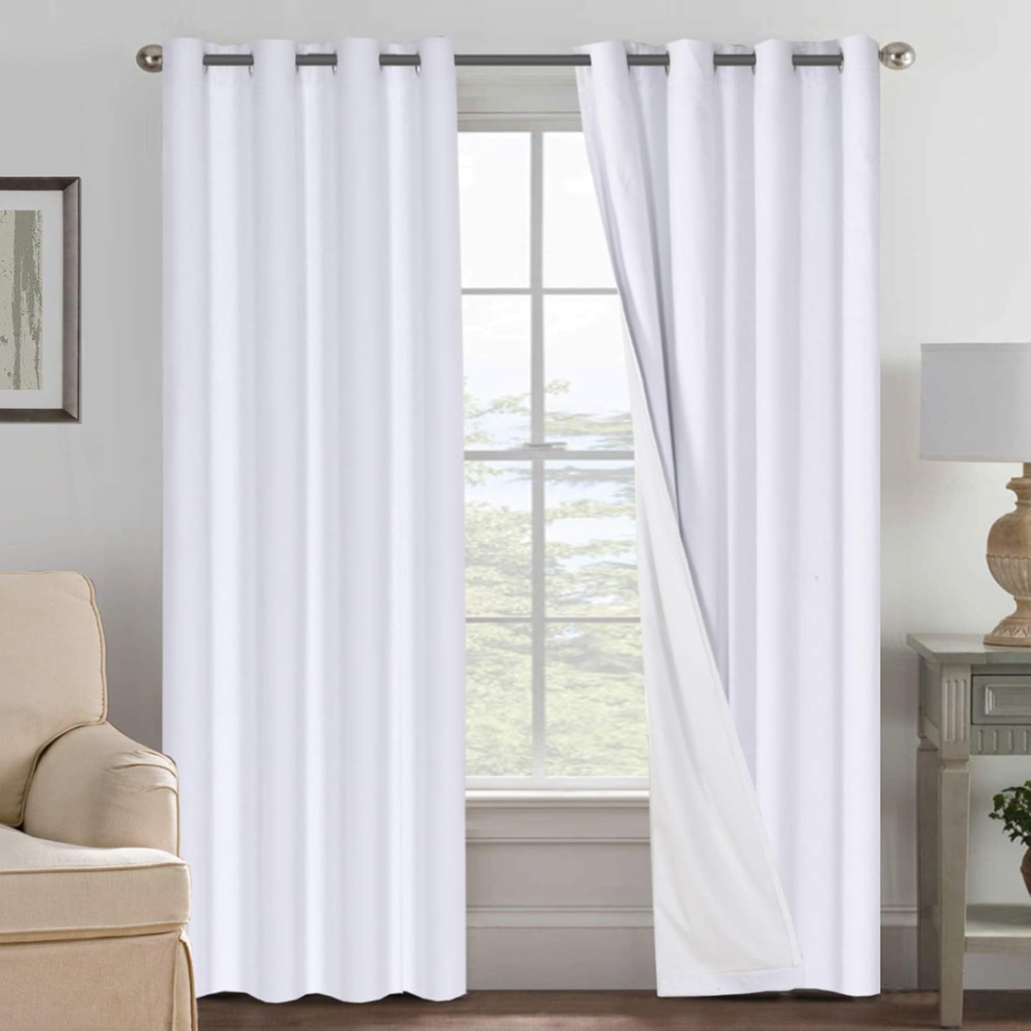 LUNARA™ 100% Blackout Linen Curtains