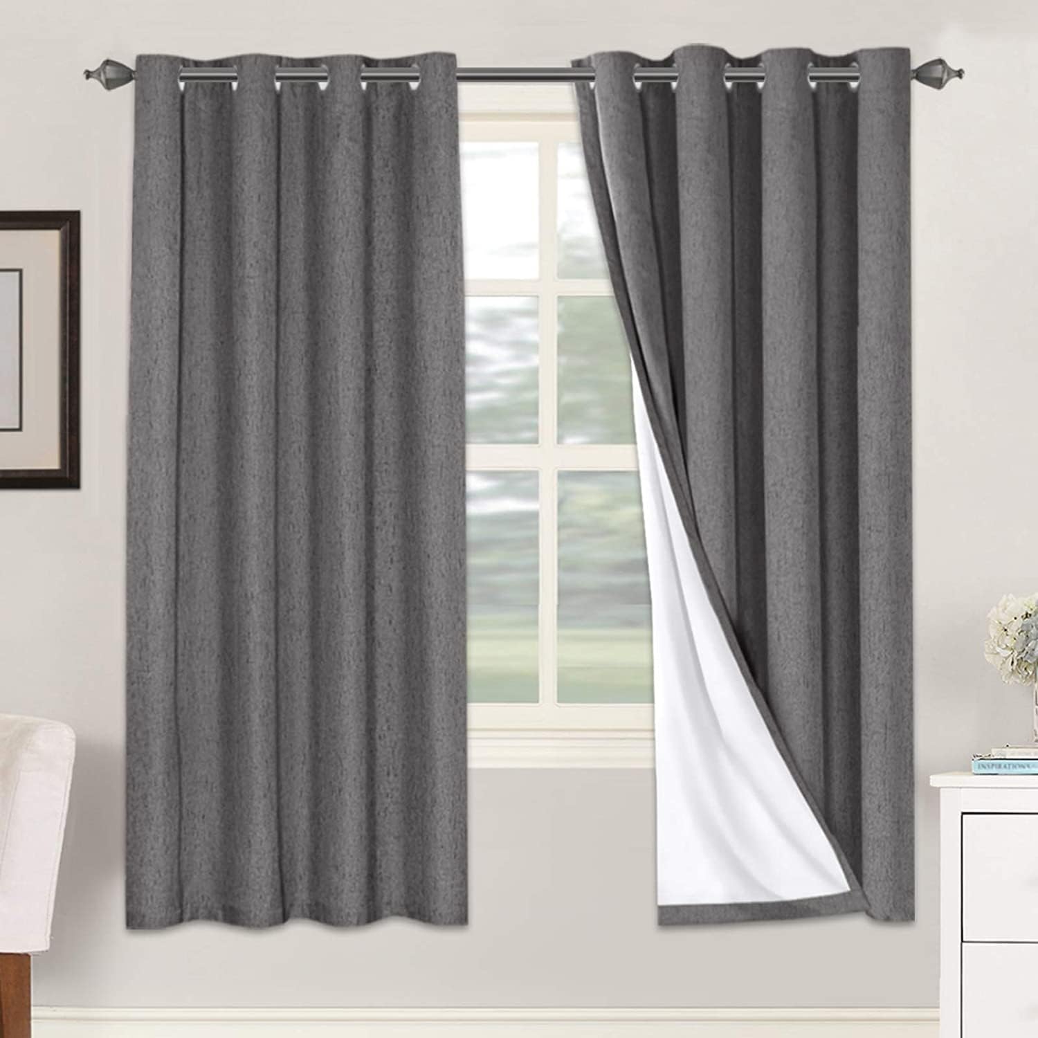 LUNARA™ 100% Blackout Linen Curtains