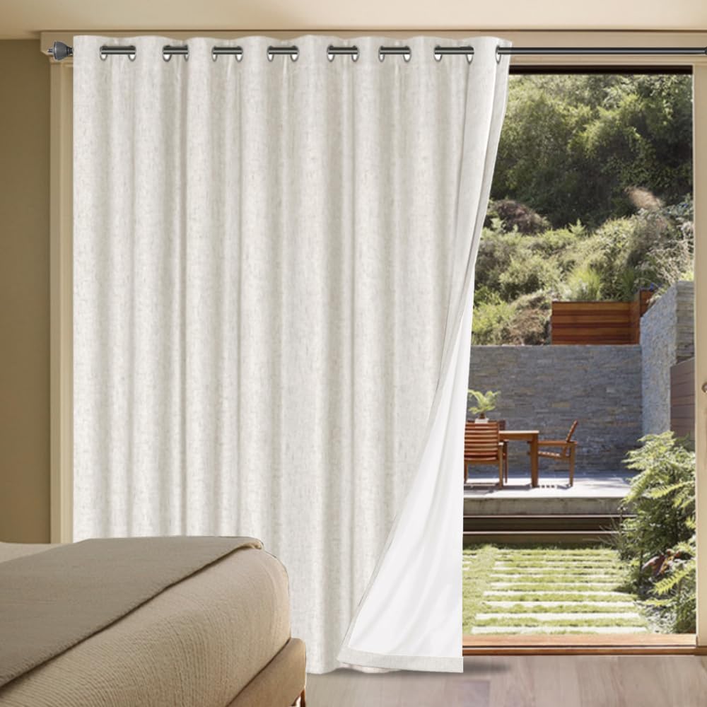LUNARA™ 100% Blackout Linen Curtains