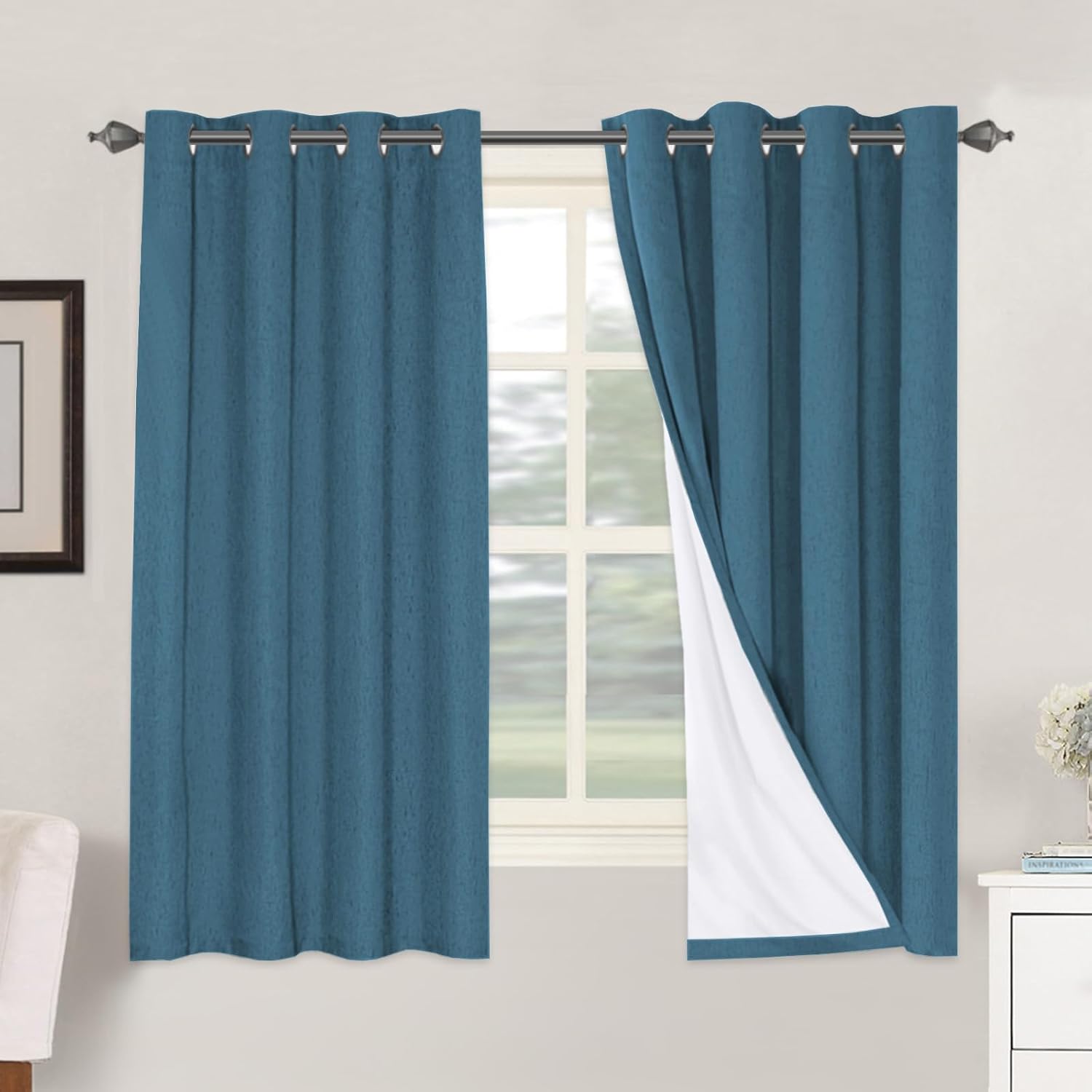 LUNARA™ 100% Blackout Linen Curtains