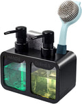 SINKORA™ 4-in-1 Dual Soap Dispenser Station