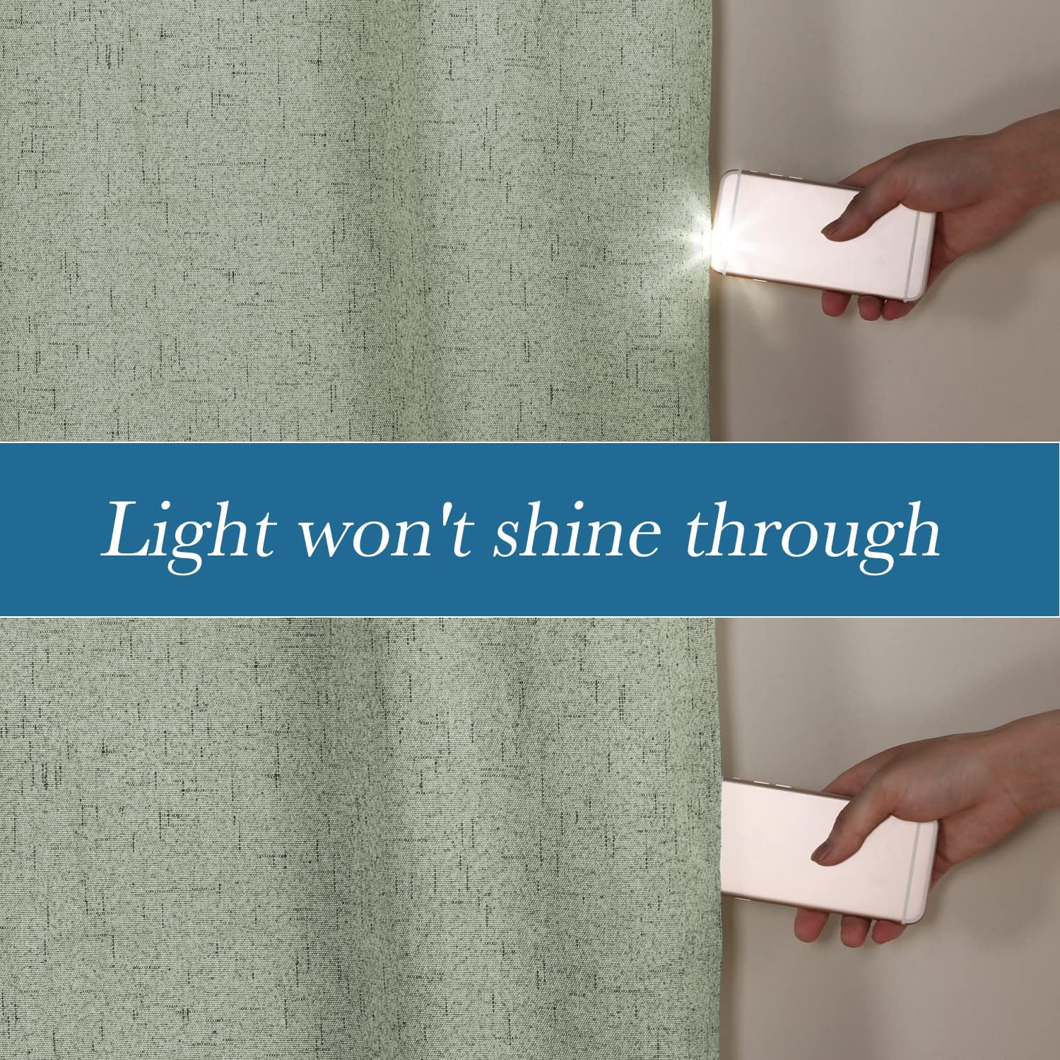 LUNARA™ 100% Blackout Linen Curtains